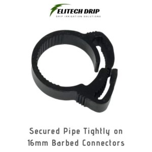 16mm ratchet clamp for drip irrigation